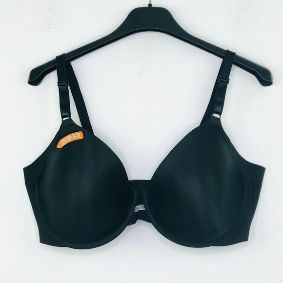 Warner's Intimates & Sleepwear Warners 4d Bra Black Extra Side